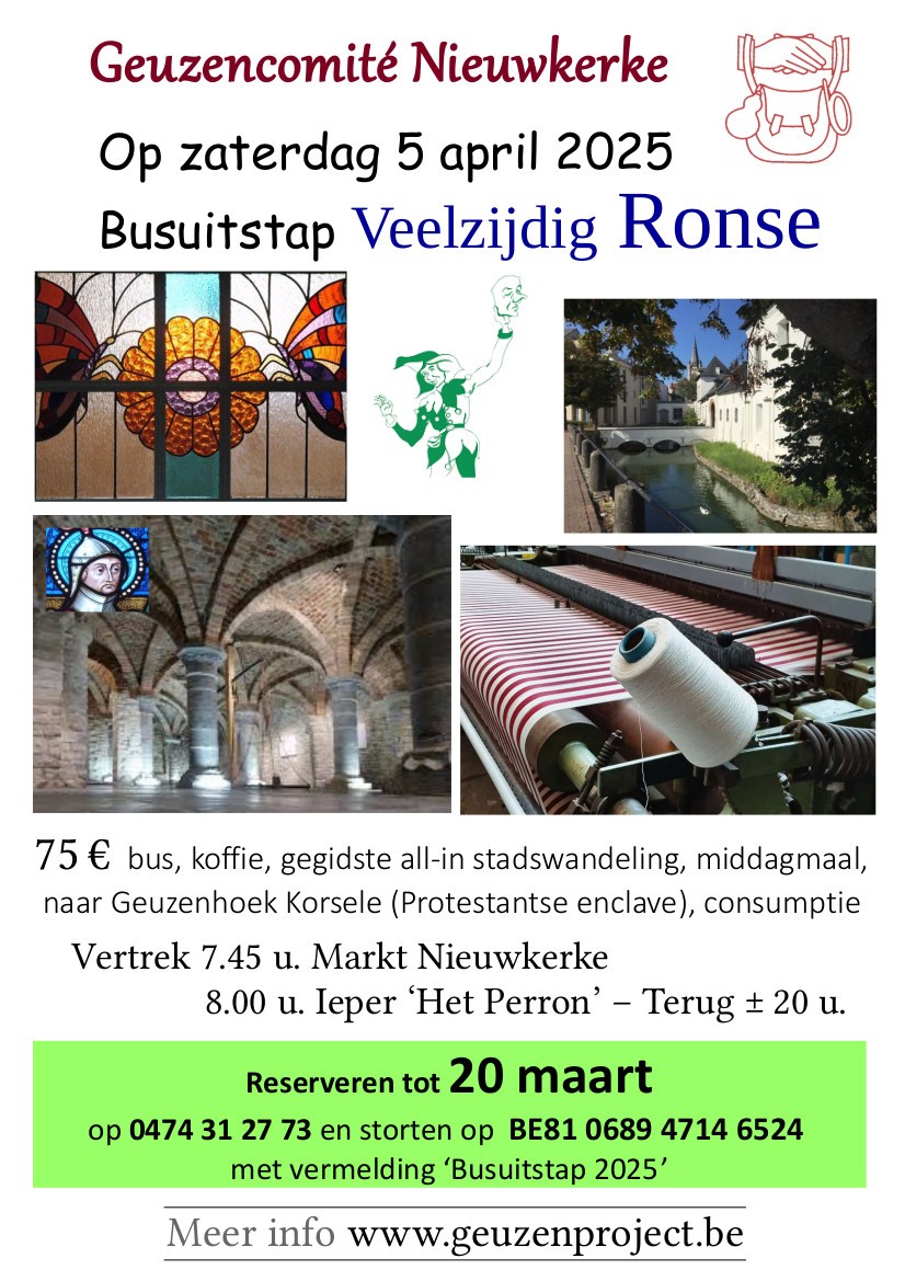 busuitstap “Veelzijdig Ronse”